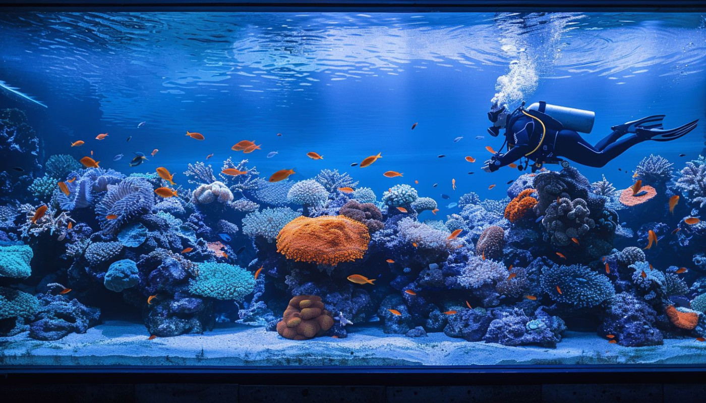 Exploration de la plongée bleu à Nimes : entre loisir marin et passion pour le bleu marine